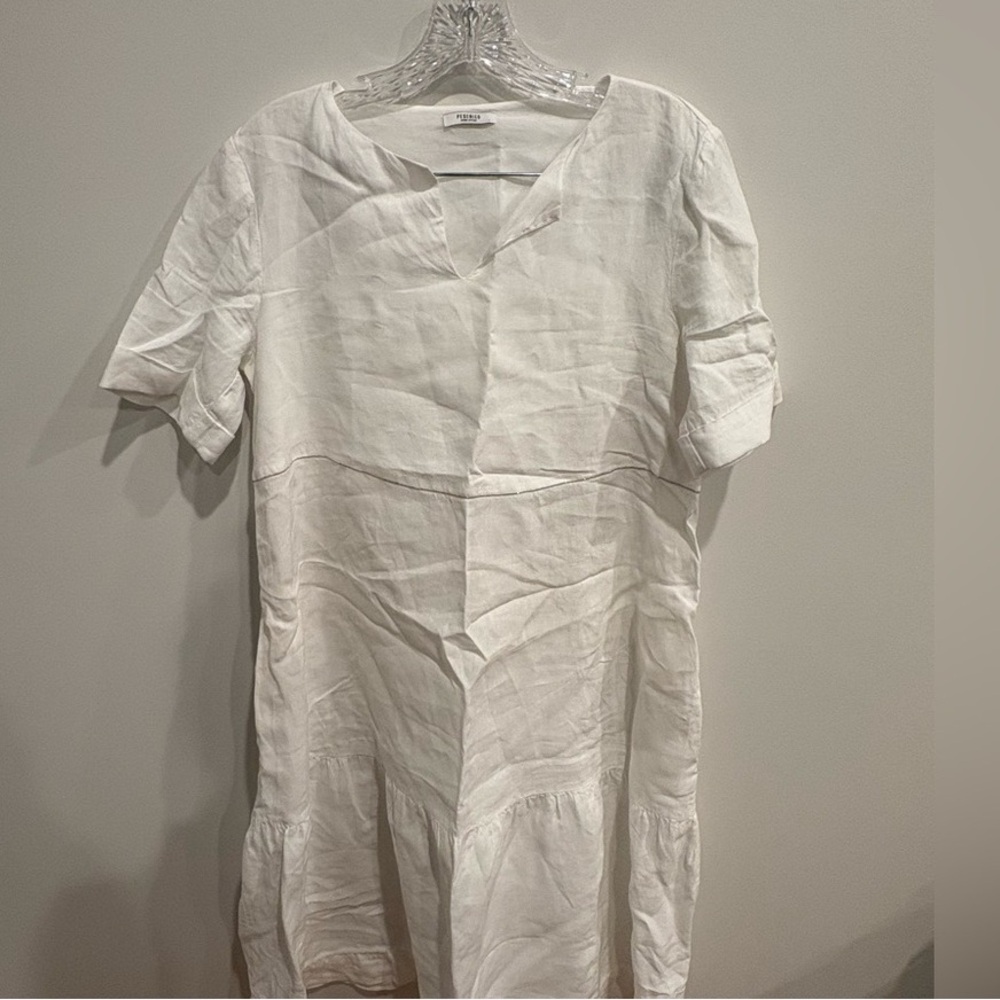 Peserico White Mini Dress